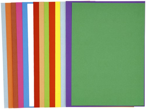 Vouwmap Exacompta ROCKS A4 80g assorti 100 Stuk-2