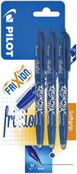Rollerpen PILOT friXion BL-FR7 M 3st blauw 3 Stuk