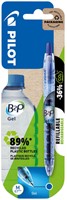 Gelschrijver PILOT Begreen B2P M blauw blister 1 Stuk