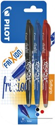 Rollerpen PILOT friXion  BL-FR7 M 3st assorti 3 Stuk