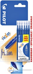 Rollerpenvulling PILOT friXion BLS-FR7 M blauw 6 Stuk