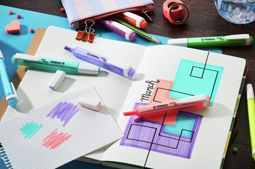 Markeerstift STABILO Swing cool 275/8 Wow assorti 8 Stuk-3