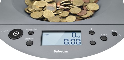 Geldtelmachine Safescan 1450 Grijs 1 Stuk-3