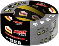 Plakband Pattex 50mmx50m power tape grijs 1 Rol