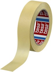 Afplaktape tesa Professional 4323 38mmx50m creme 1 Rol
