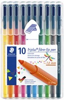 Kleurstift Staedtler 323 triplus color 10 st ass 10 Stuk