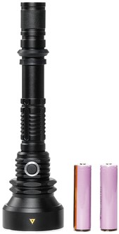 Zaklamp MAUL Helios LED 23cm accu bereik 300m 10W 1 Stuk-4