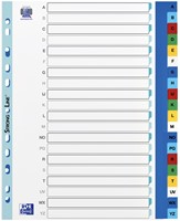 TABBLADEN OXFORD A4+ 11R PP A-Z 20DLG KLEUR 1 Stuk