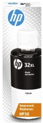 Navulinkt HP 32XL 1VV24AE 135ml zwart 1 Stuk