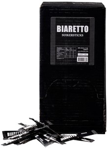 Suikersticks Biaretto 4 gram 600 Stuk-3
