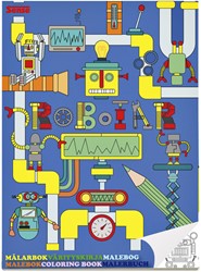 Kleurboek Haza Sense Robot 1 Stuk