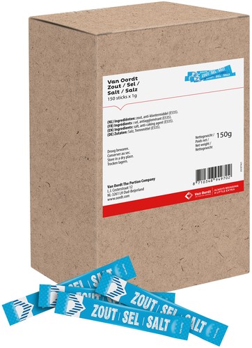 Zoutsticks van Oordt 150 stuks 150 Stuk