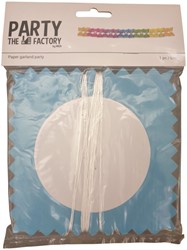 Papieren slinger feest 6 m 1 Stuk