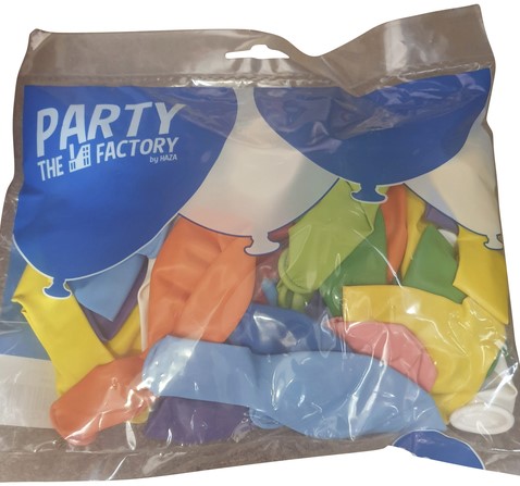 Ballonnen uni ass. 50 st. 30cm 50 Stuk
