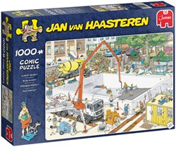 Puzzel Jan van Haasteren Bijna klaar? 1000 stukjes 1 Stuk