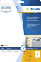 Etiket HERMA 4600 210x148mm A4 folie wit 20st 10 Vel-3
