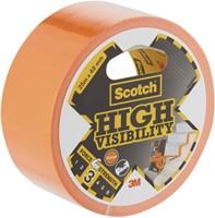 Plakband Scotch high visibility 48mmx25m oranje 1 Stuk