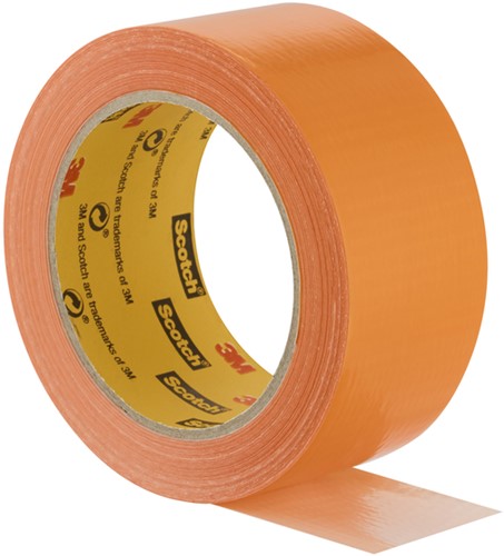 Plakband Scotch high visibility 48mmx25m oranje 1 Stuk-4