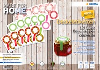 Etiket HERMA 15446 keuken new look rood 3 Vel-3