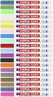 Krijtstift edding 4085 by Securit rond 1-2mm pastel geel-3
