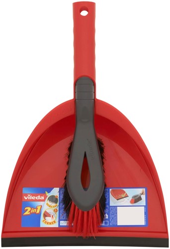 Stoffer en Blik Vileda Handy 1 Stuk-2