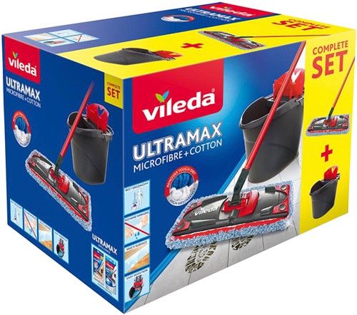 Mopset Vileda Ultra Max Micro en Cotton 1 Stuk-2