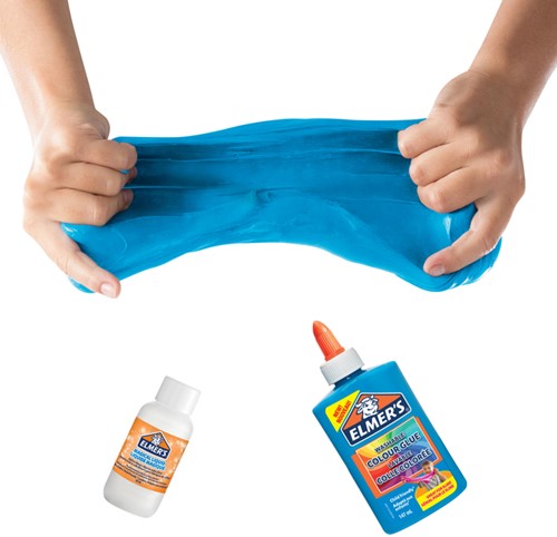 Kinderlijm Elmer's 147ml opaque blauw 147 Milliliter-1