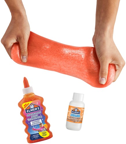 Kinderlijm Elmer's glitter oranje-3