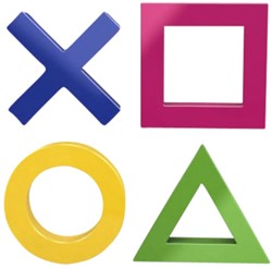 Mega Magnet Dahle Mini 45x45mm 4 stuks 4 Stuk