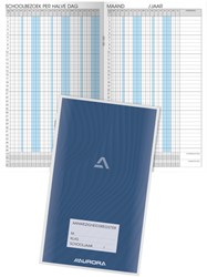 Aanwezigheidsreg Aurora 155x260mm Ned 56pag 1 Stuk