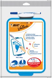 Whiteboard Bic 19x26cm met stift en wisser 1 Stuk