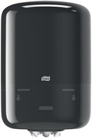 Poetspapierdispenser Tork M2 Elevation zwart 559008-2