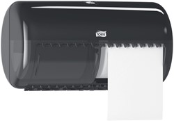 Toiletpapierdispenser Tork T4 duo zwart 1 Stuk