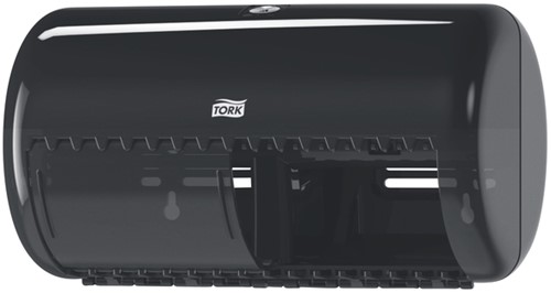 Toiletpapierdispenser Tork T4 duo zwart 1 Stuk-3