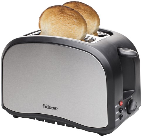 Broodrooster Tristar BR1022 met 6 standen zwart 1 Stuk-3