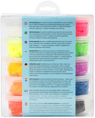 Klei Foam Clay basic 10 x 35gr 10 kleuren 10 Stuk-3