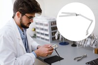 Werkpleklamp MAUL Craft duo LED met tafelklem wit 1 Stuk-3