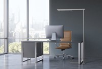 Vloerlamp MAUL Jet LED hoog 195cm aluminium 1 Stuk-2