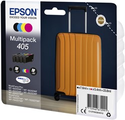 Inktcartridge Epson 405 T05G64 zwart + 3 kleuren 1 Stuk
