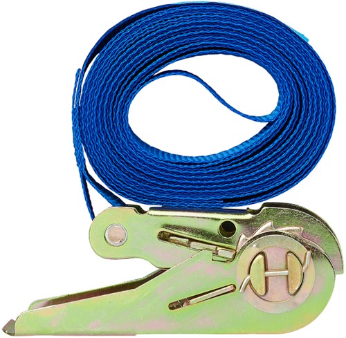 Spanband ProPlus ratel 3.5 meter blauw 1 Stuk-1
