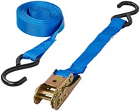 Spanband ProPlus ratel 5 meter met 2 haken blauw 1 Stuk-1