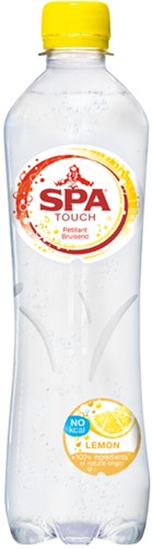 Water Spa Touch sparkling lemon petfles 500ml 500 Milliliter