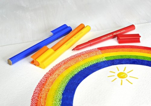 Kleurstift Faber-Castell Connector 60st koffer 60 Stuk-6