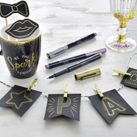 Viltstift Faber-Castell metallic assorti 6 Stuk-2