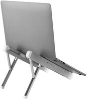 Laptopstandaard Neomounts NSLS010 opvouwbaar zilver-2