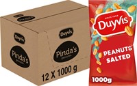 Pinda Duyvis gezouten zak 1000 gram 1 Kilogram-2