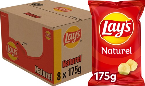 Chips Lay's naturel 175 gram 175 Gram