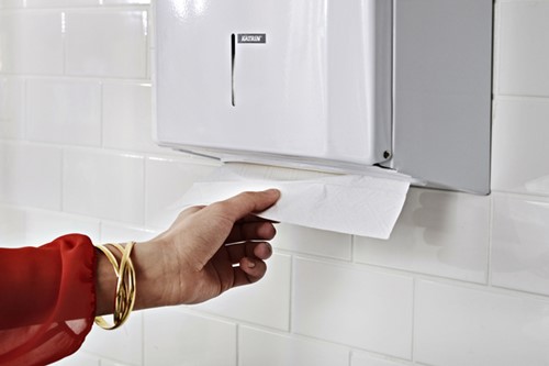 Handdoekdispenser Katrin medium wit 988113 1 Stuk-3