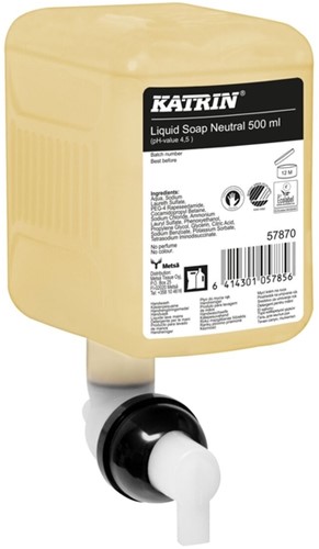 Handzeep Katrin Clean vloeibaar 500ml 57870