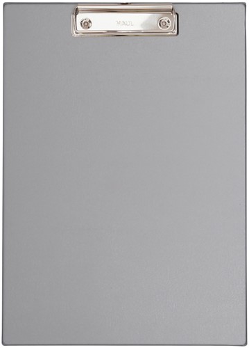 Klembord MAUL A4 staand PVC zilvergrijs 1 Stuk